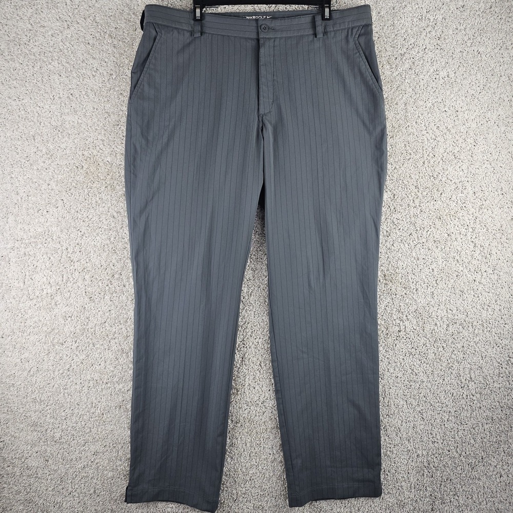 Nike Golf Tour Performance Dri Fit Pin Stripe Golf Pants Men's 36x32 EUC